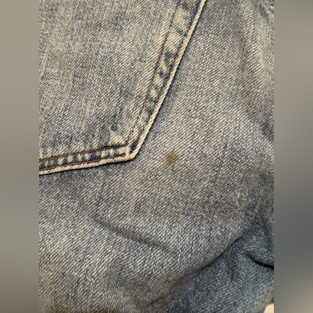 Frame Denim Faded Blue Cropped Jeans - Picture 7 of 7
